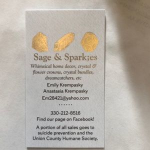 Proceeds to Suicide Prevention & Humane Society!